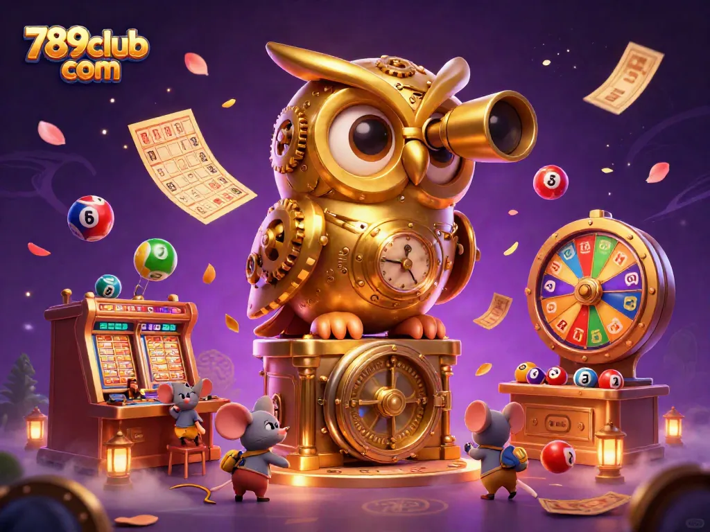 Experience the excitement of winning at 789club com, featuring colorful games and vibrant casino elements in an immersive setting.