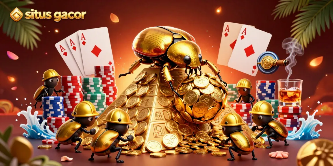 Experience the thrill of situs gacor with a vibrant, dynamic casino scene showcasing endless gaming possibilities.