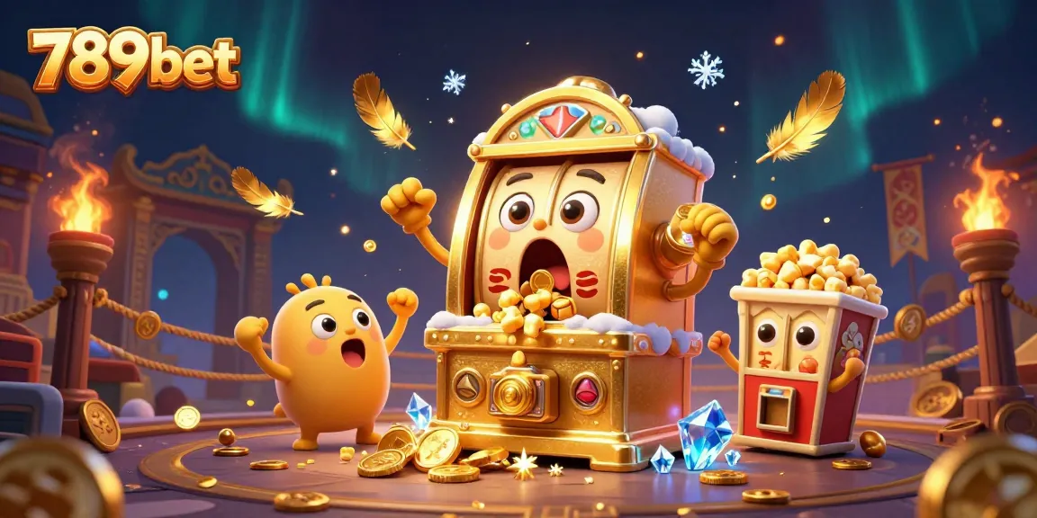 Các máy Slot vàng 789bet bất ngờ ăn jackpot trong một không gian vui nhộn, biểu tượng may mắn và khoảnh khắc phấn khích.
