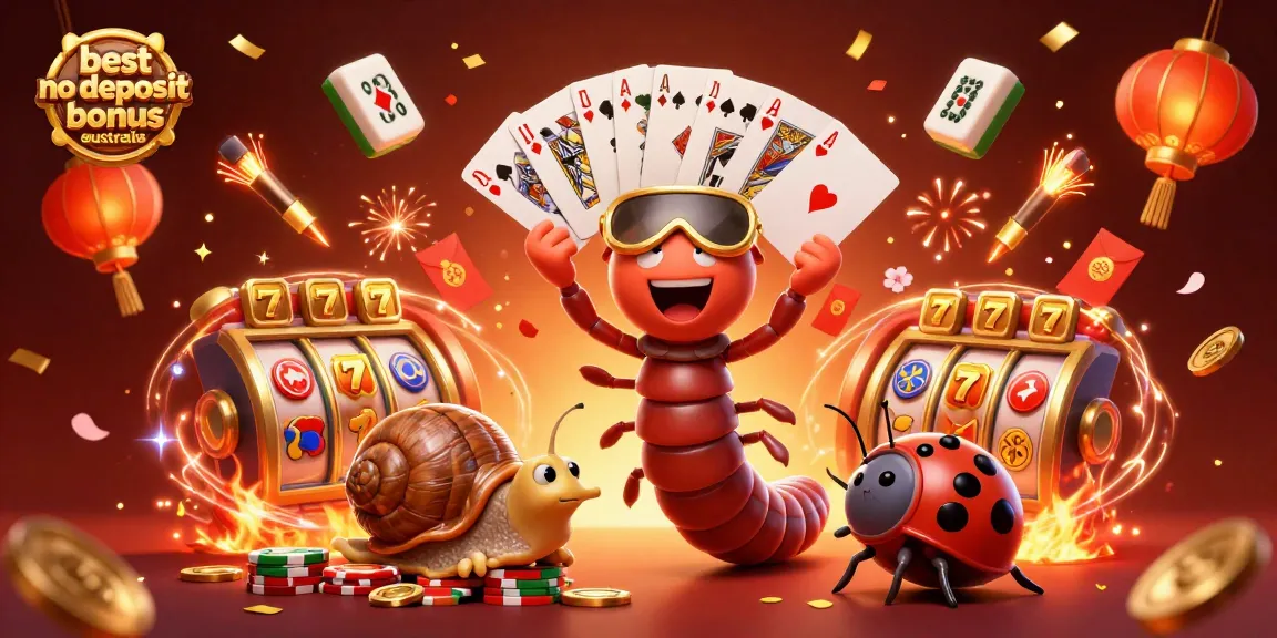 Experience the excitement of the best no deposit bonus Australia at this vibrant casino scene